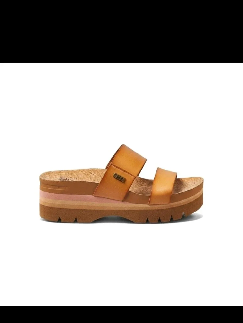 Reef Cushion Vista Higher Women's Slide Sandals - Natural